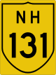 National Highway 131 shield}}