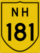 National Highway 181 shield}}