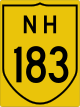 National Highway 183 shield}}