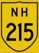 National Highway 215 shield}}