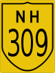 National Highway 309 shield}}
