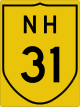 National Highway 31 shield}}