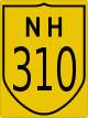 National Highway 310 shield}}