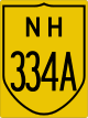 National Highway 334A shield}}