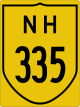 National Highway 335 shield}}