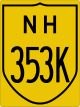 National Highway 353K shield}}