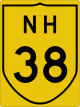 National Highway 38 shield}}