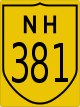 National Highway 381 shield}}