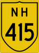 National Highway 415 shield}}