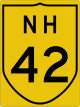 National Highway 42 shield}}