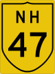 National Highway 47 shield}}