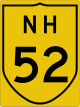 National Highway 52 shield}}