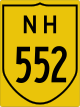 National Highway 552 shield}}