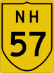 National Highway 57 shield}}