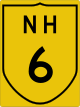 National Highway 6 shield}}