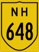 National Highway 648 shield}}