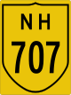 National Highway 707 shield}}