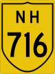 National Highway 716 shield}}