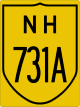 National Highway 731A shield}}