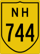 National Highway 744 shield}}