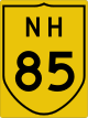 National Highway 85 shield}}