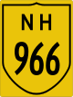 National Highway 966 shield}}