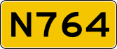 Provincial highway 764 shield}}