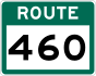 Route 460 shield