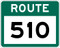 Route 510 shield