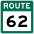 Route 62 shield