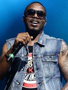 Picture of American rapper Nas