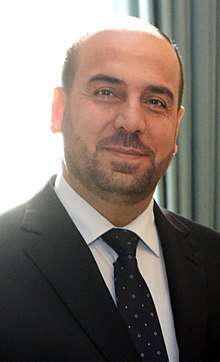 Naser al-Hariri in London in May 2018