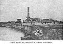 Nawabganj Experimental Sugar Factory (1914–15)