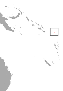 Santa Cruz Island in the southern Solomon Islands