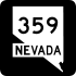 State Route 359 marker