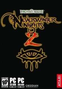 Neverwinter Nights 2 box art for Windows