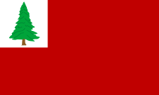 The first flag of New England