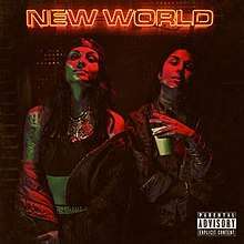 The cover for Krewella's New World Pt. 1 EP