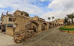 Photo of old city aqueduct in Nicosia