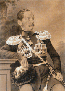 portrait of a seated man in military uniform