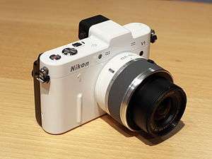 A Nikon 1 V1 with a Nikkor 10-30mm lens