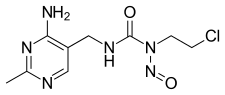 Structural formula of Nimustine