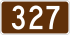 Route 327 shield