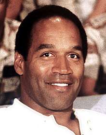 A picture of O.J. Simpson posing.