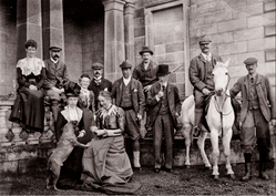 A house party at Oak Park, 1901
