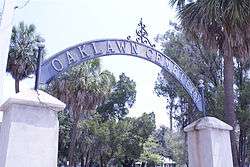 Oaklawn and St. Louis Cemeteries Historic District
