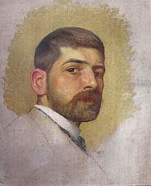 Octavian Smilgeschi, self-portrait