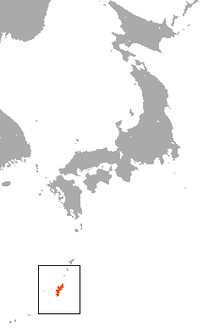 Okinawa Island in southern Japan