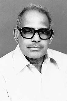 A photo of the Malayalam poet Olappamanna
