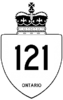 Highway 121 shield